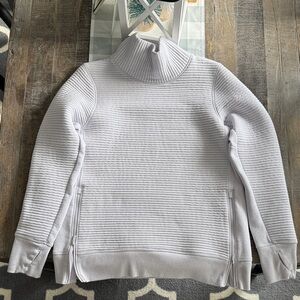 All in Motion Ribbed Sweatshirt Lavender Size Small